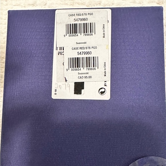 Swarovski iPhone X/XS case - red - Picture 5 of 5